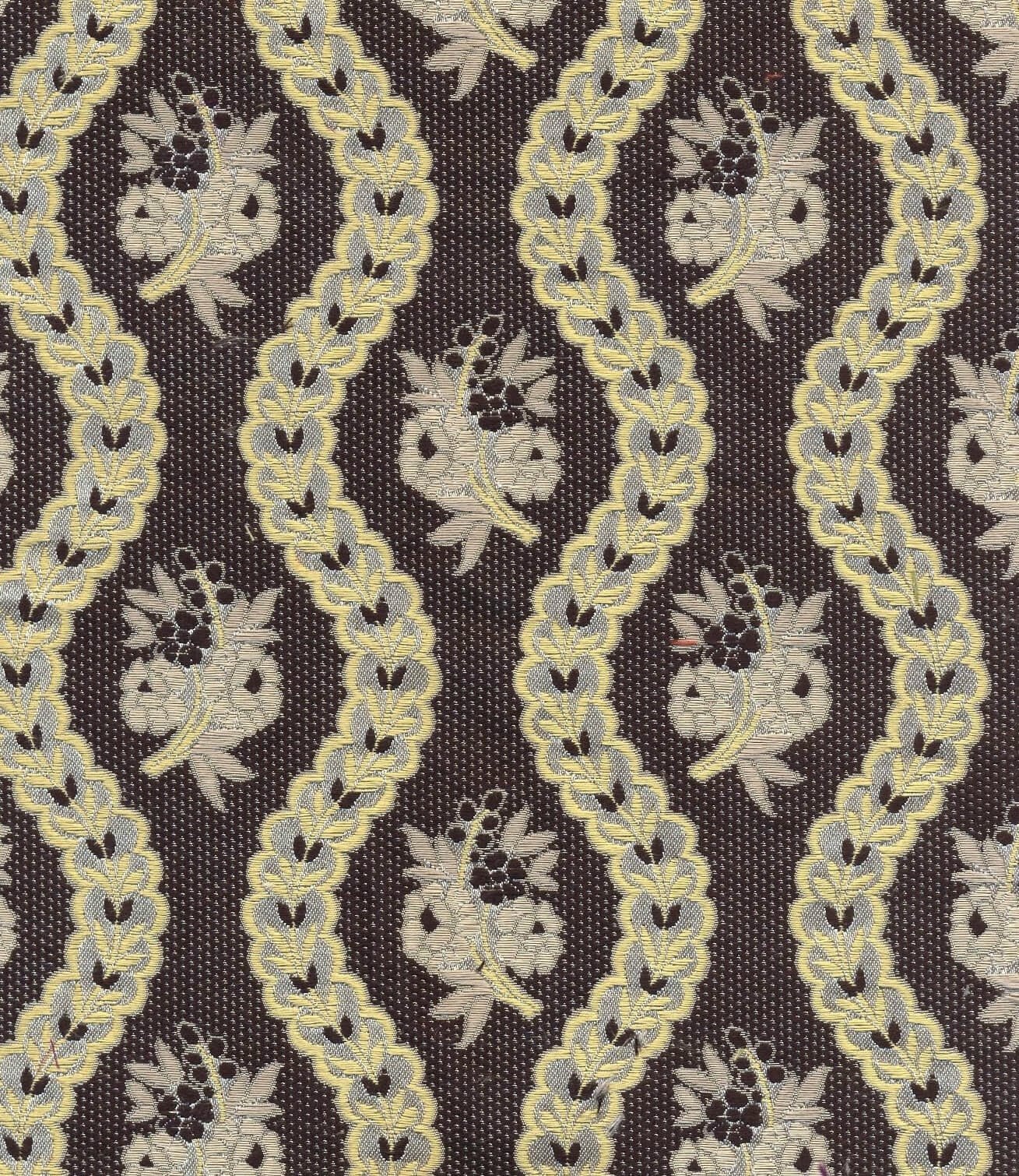 Charles Burger, Soierie Vauxelles Ardoise Or