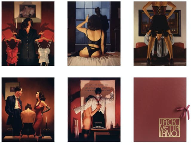 Jack Vettriano The Red Room Collection
