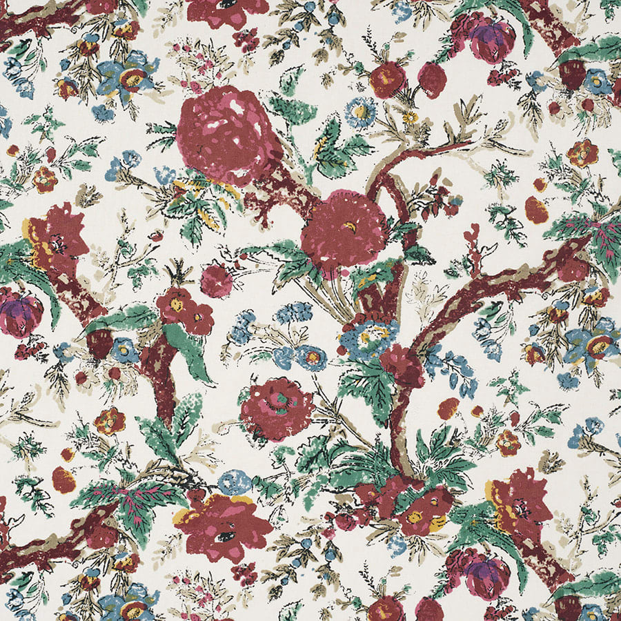 Bangalore Floral Red