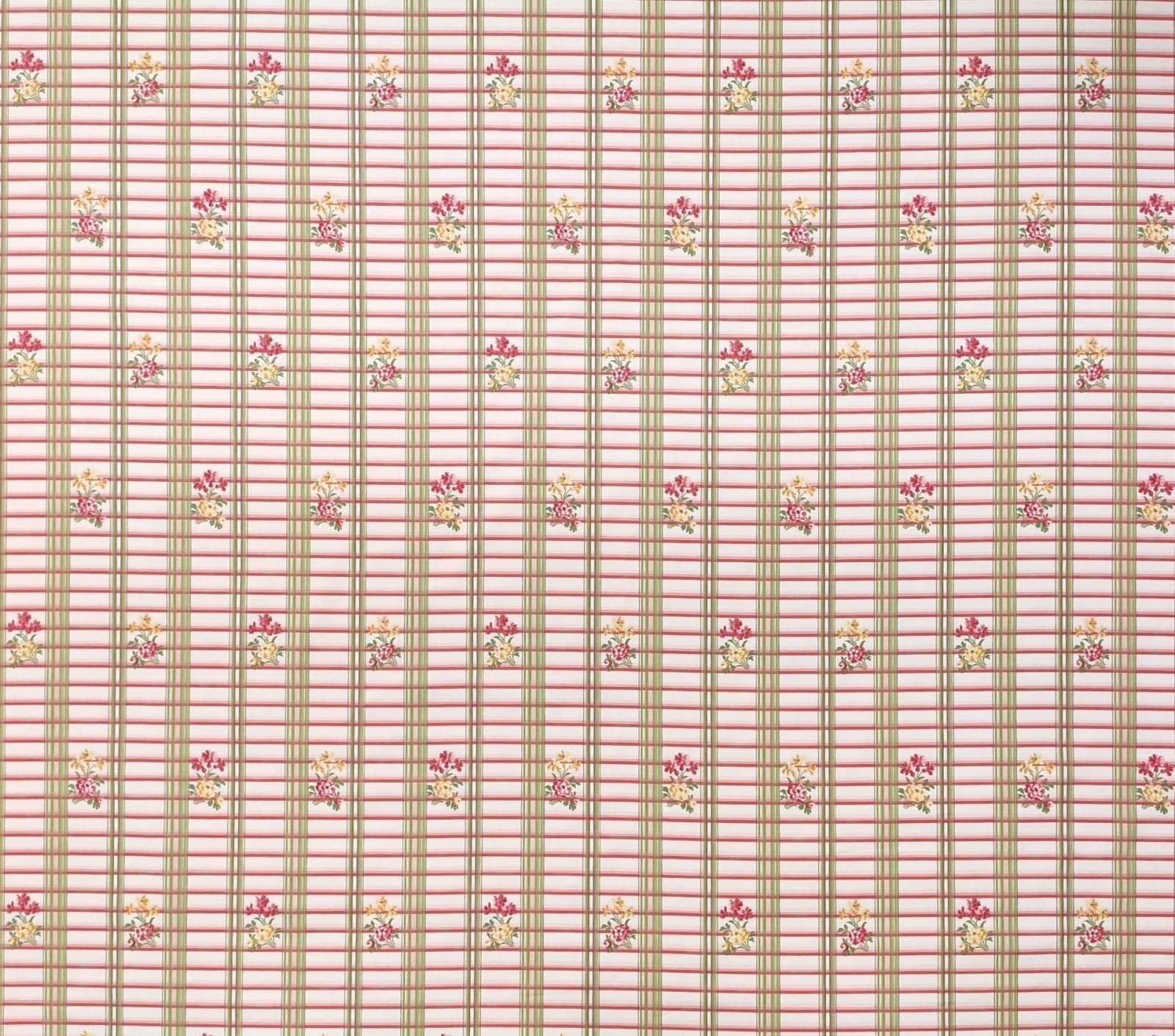 Charles Burger, Percale Bagatelle Clair Rouge Vert