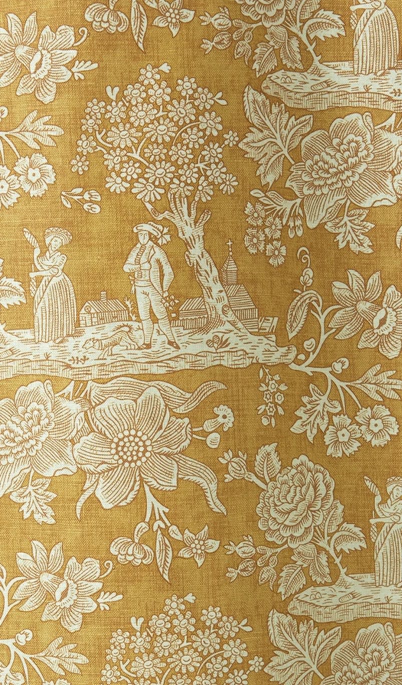 Cecelia Toile Saffron