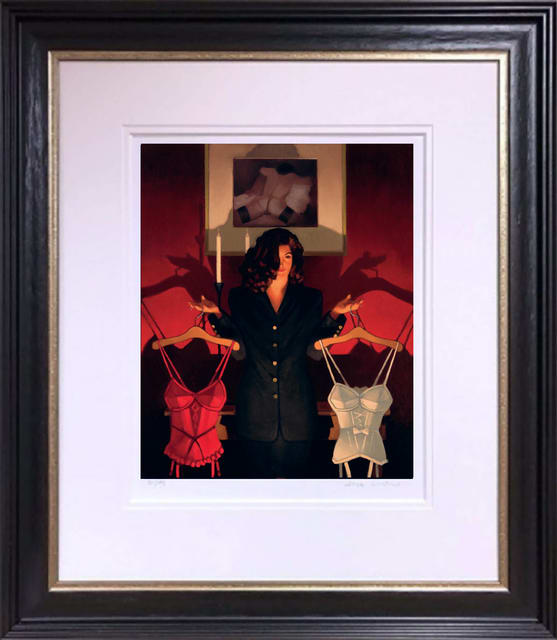Jack Vettriano Heaven or Hell The Sweetest Choice Framed
