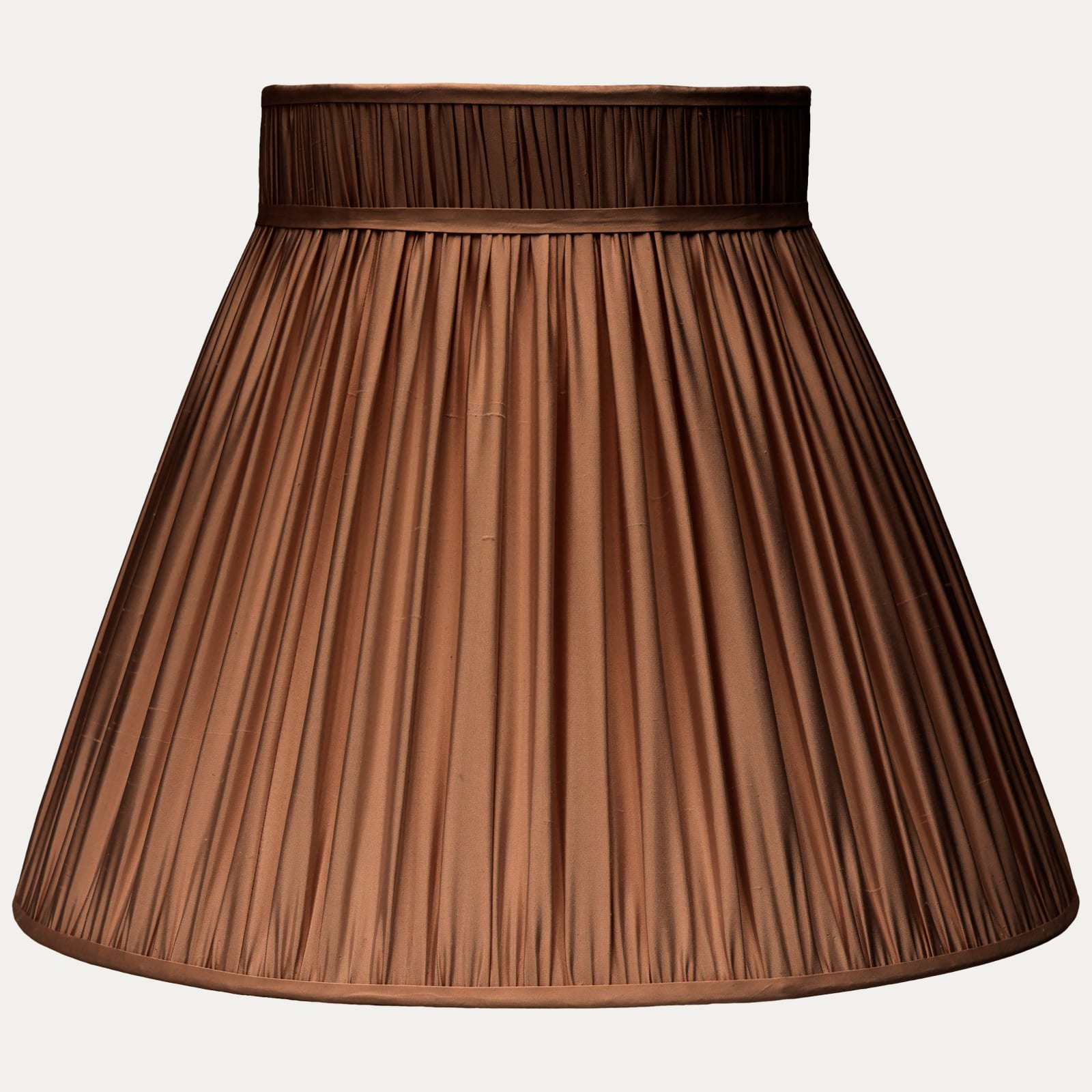 Satin La Tour 6017 Silk Collar Top Lampshade