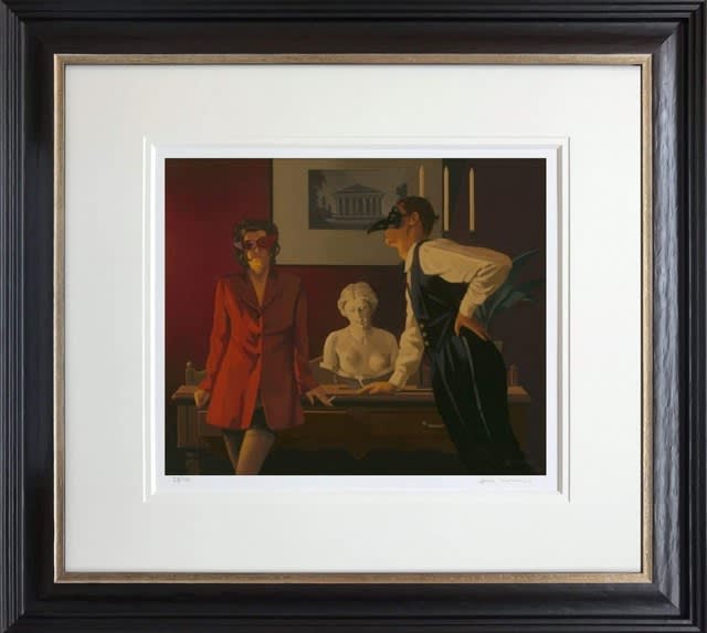 Jack Vettriano The Sparrow and The Hawk Framed