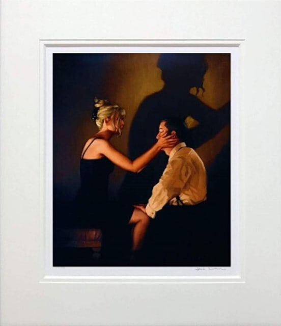Jack Vettriano At Last My Lovely Mounted