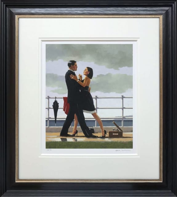Jack Vettriano Anniversary Waltz Framed