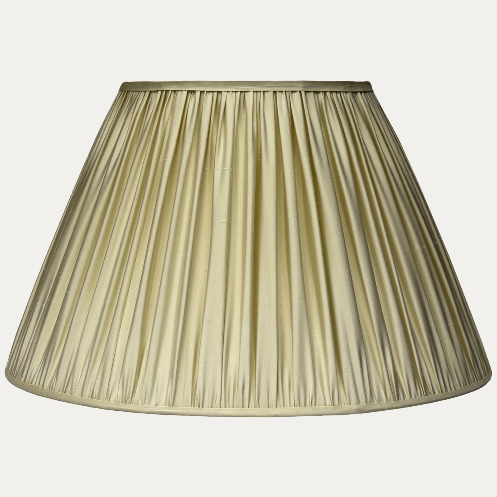 Douppion Celery Silk Empire Lampshade