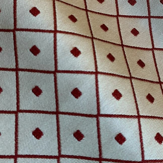 Celia Silk Taupe Maroon