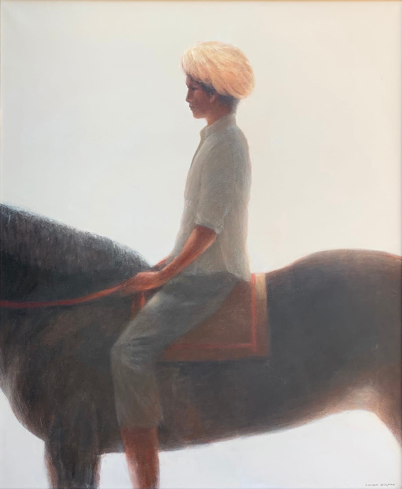 Young Horseman by Lincoln Seligman