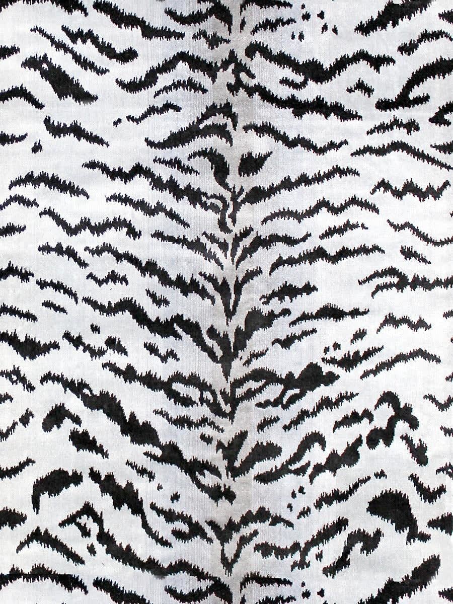 Scalamandre Tigre Off White and Black