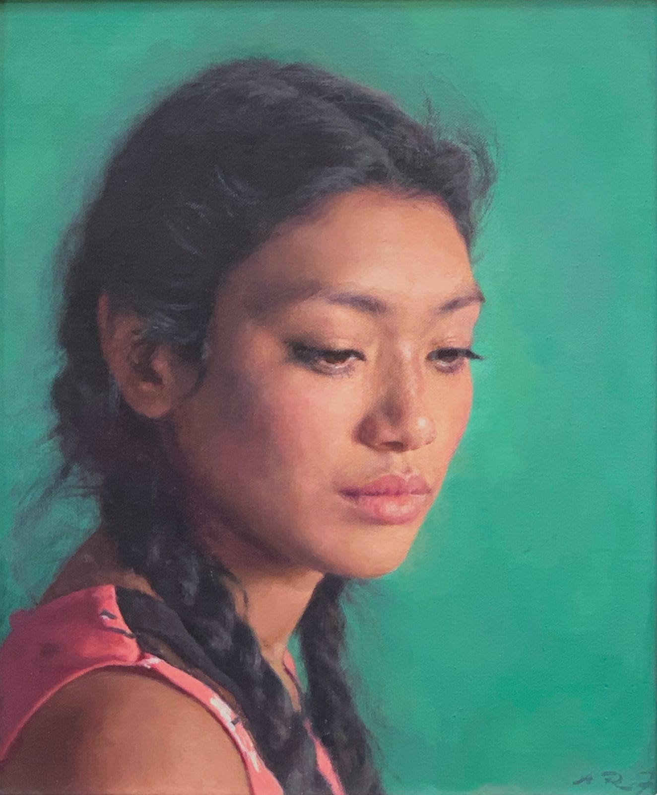 Alex Russell Flint Amba Pink and Green