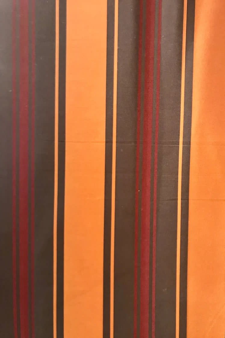 Belgrave Stripe Beech Black Maroon
