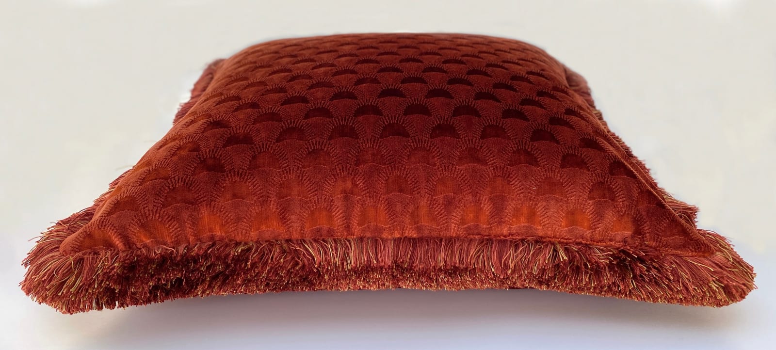 Nobilis Velours Coupole Decorative Cushion handmade by Floren