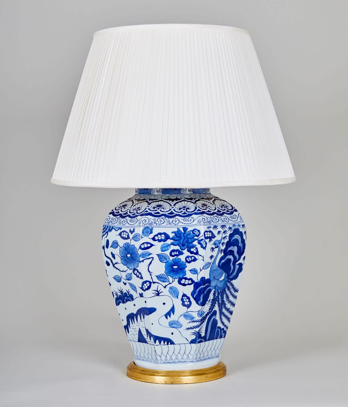 Octagonal Imari Vase