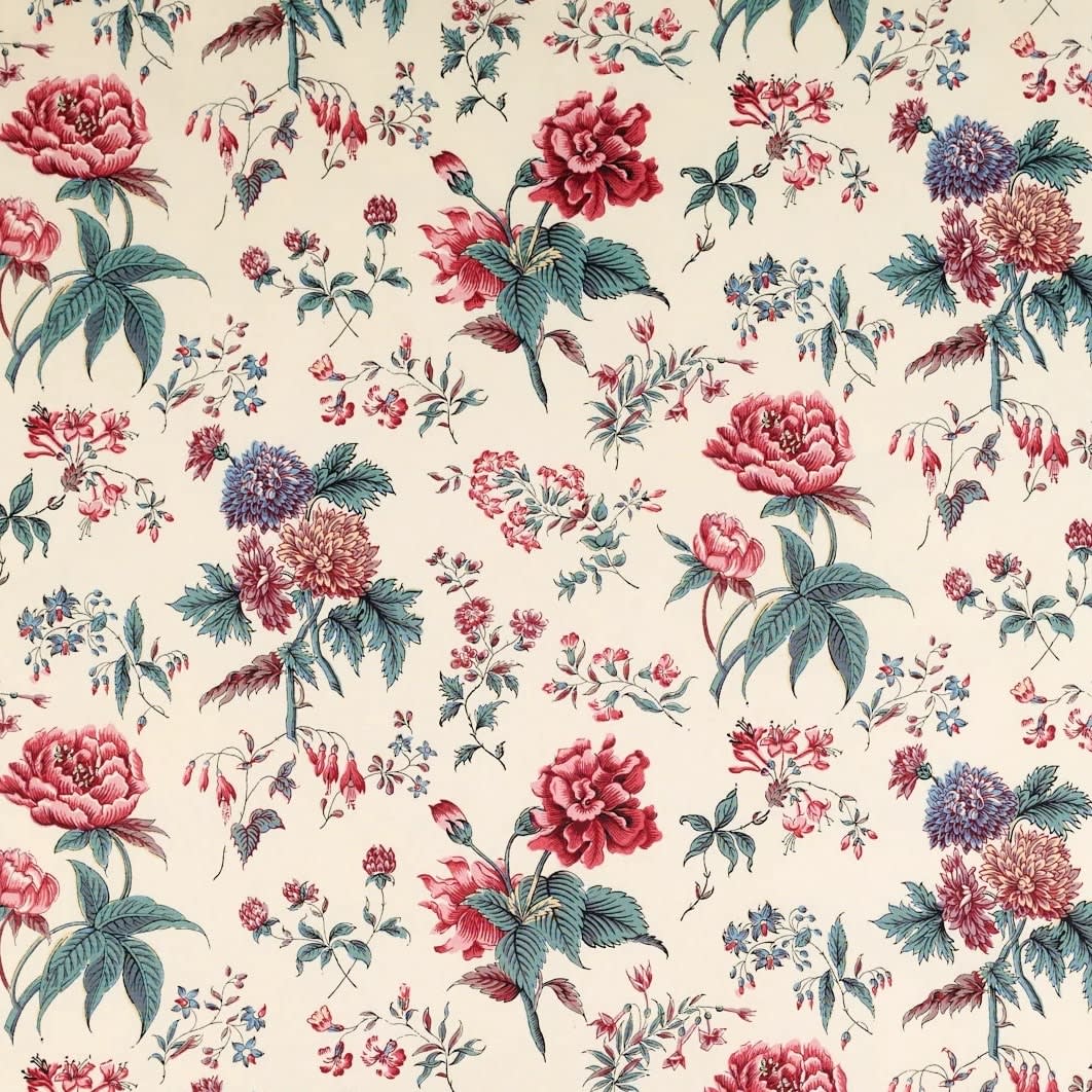 Garden House Chintz Carmine
