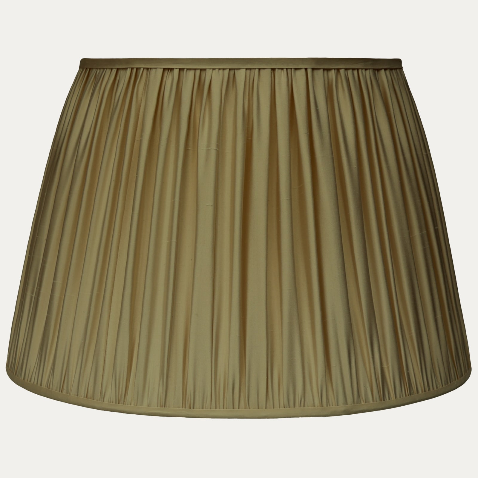 Khaki SFJ Silk Pembroke Lampshade