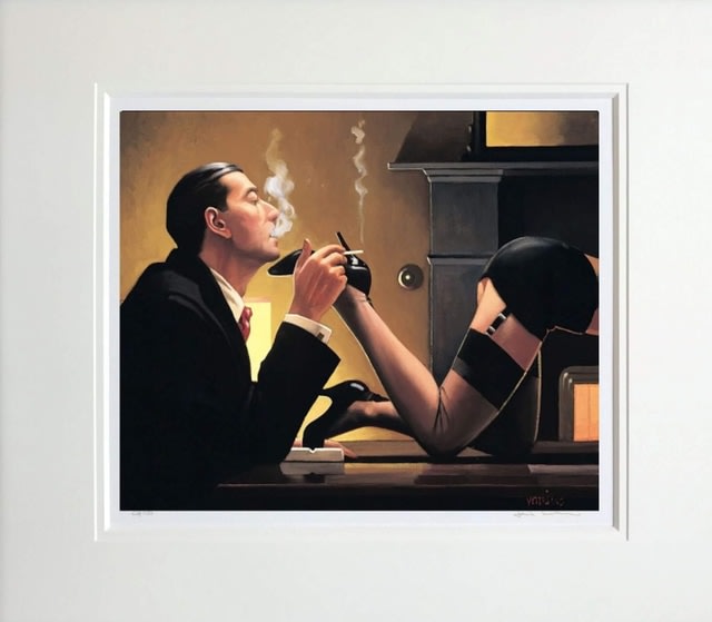 Jack Vettriano Fetish Mounted