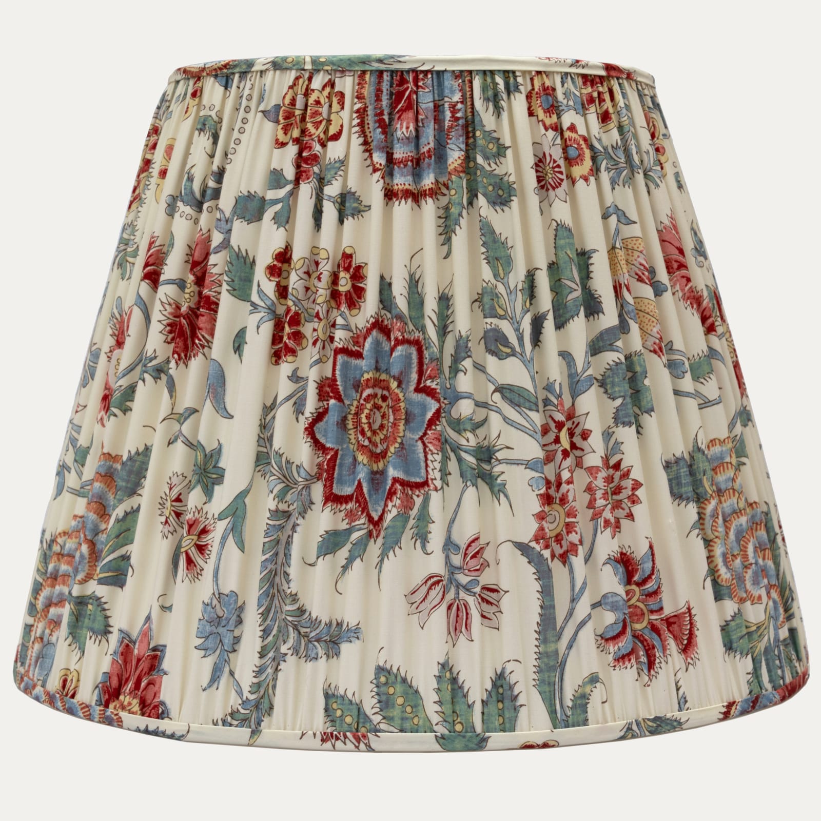 Charles Burger Percan Persale Lampshade with Finial Fitting