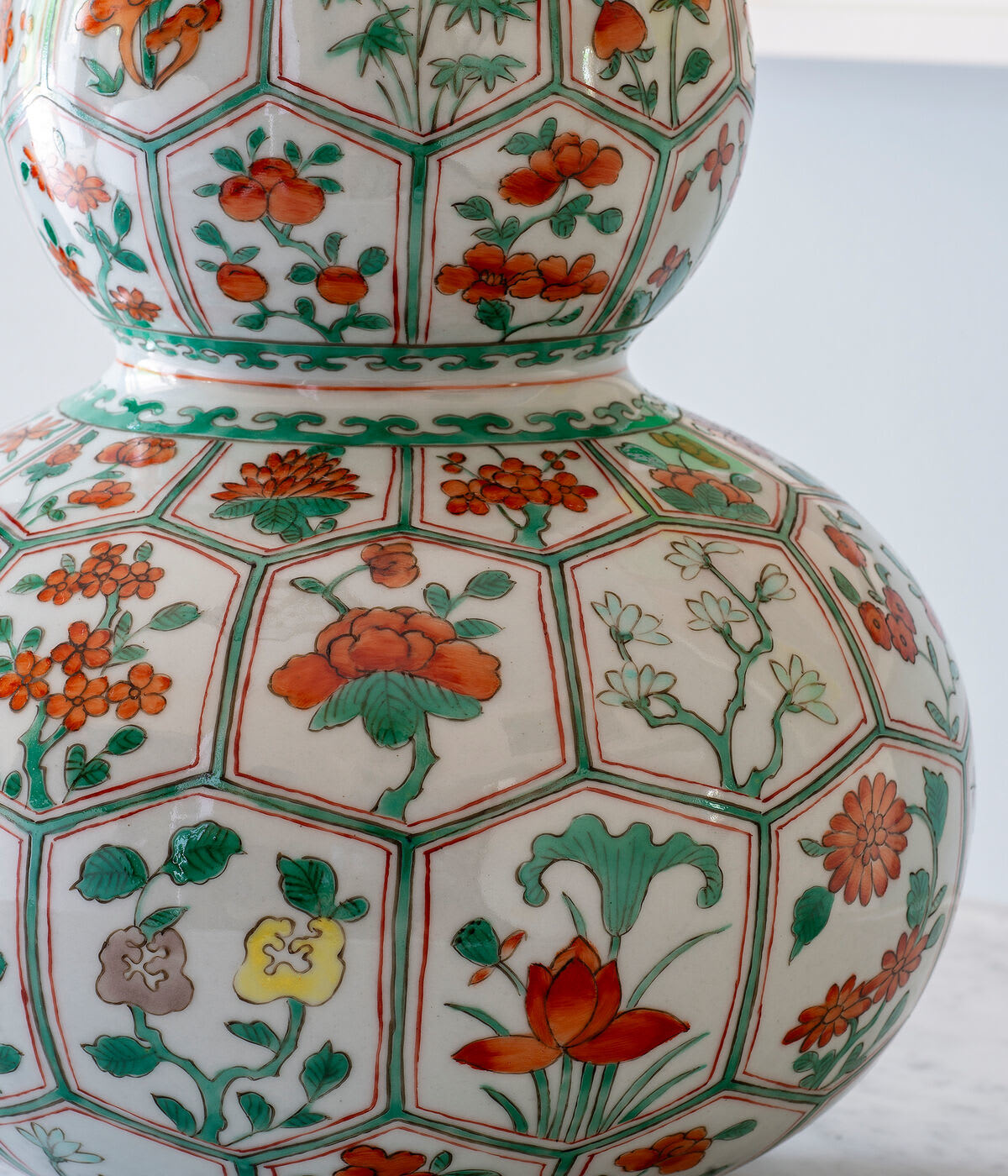Famille Verte Table Lamp – Floral
