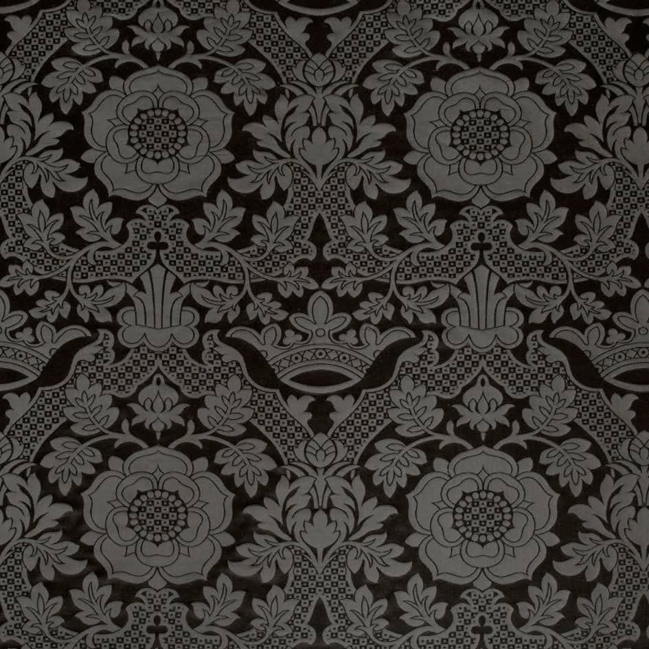 St Margaret Brocade Black