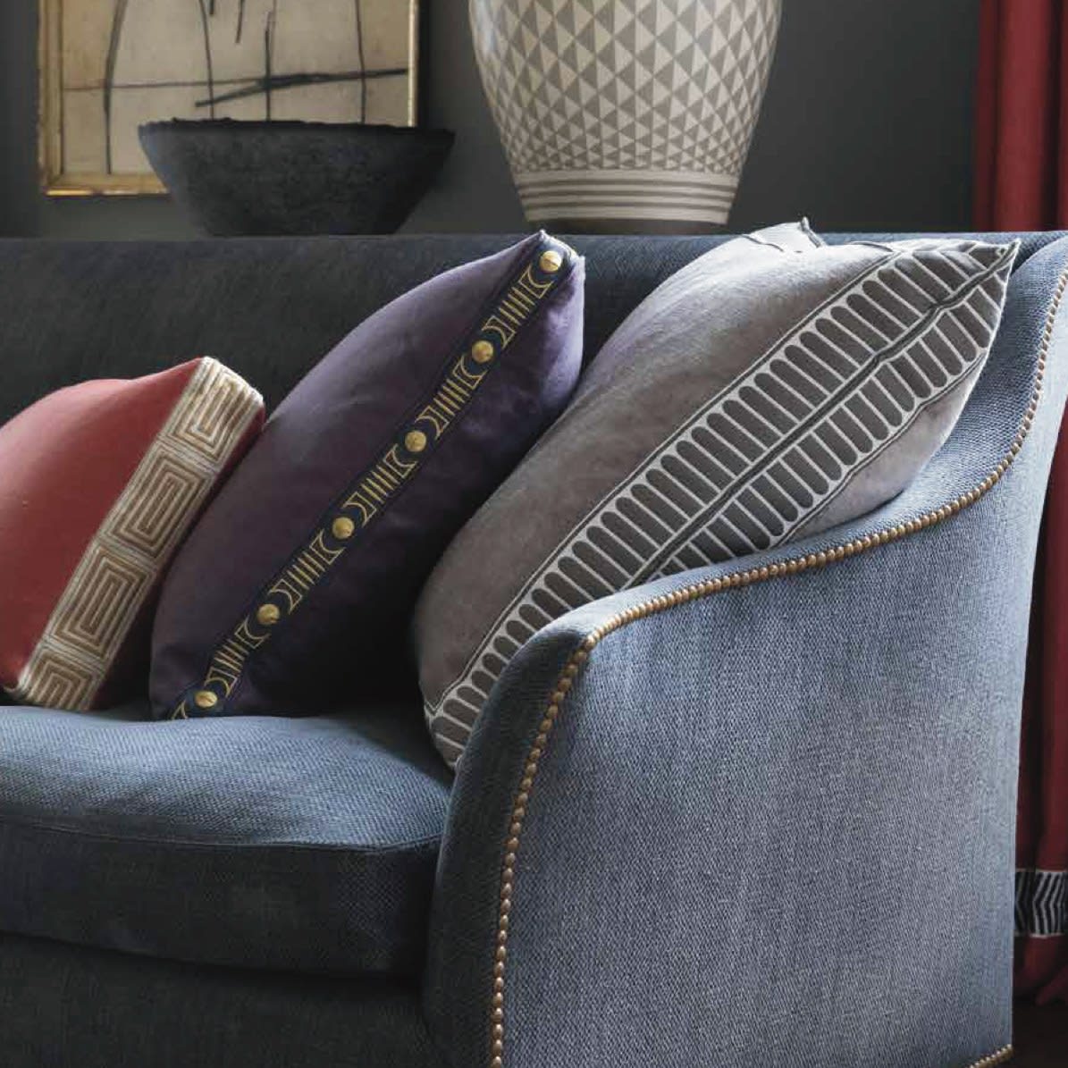 Cushions with Borders