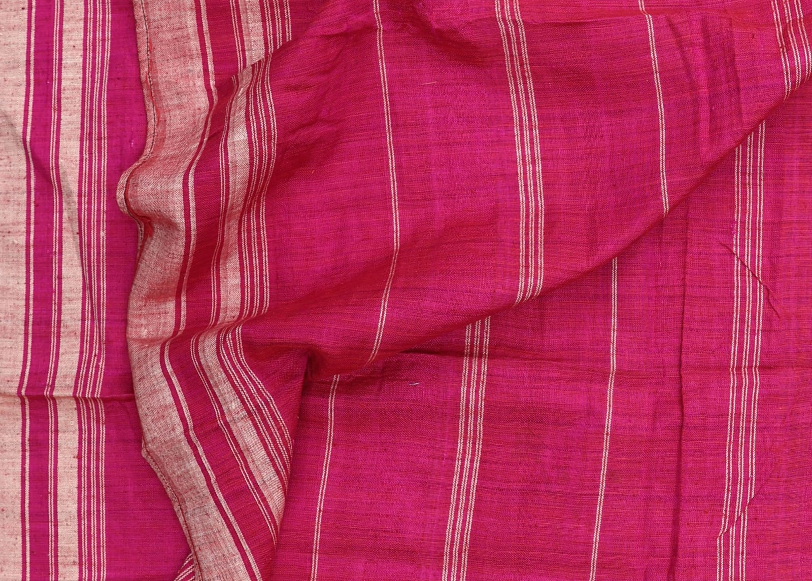 Vintage Striped Silk Shawl