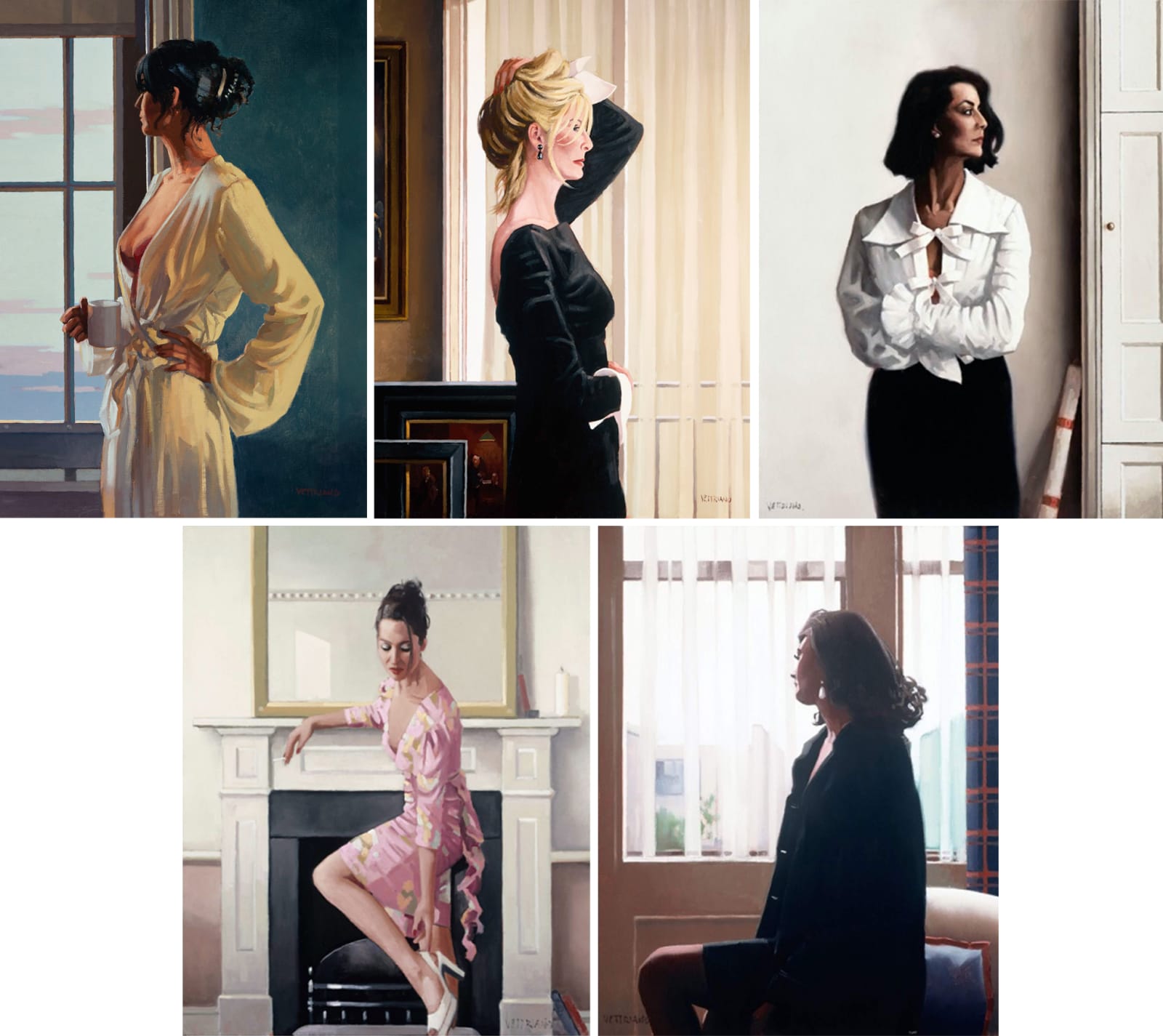 Jack Vettriano The Contemplation Series