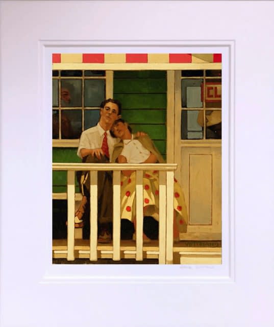 Jack Vettriano The Innocents Mounted