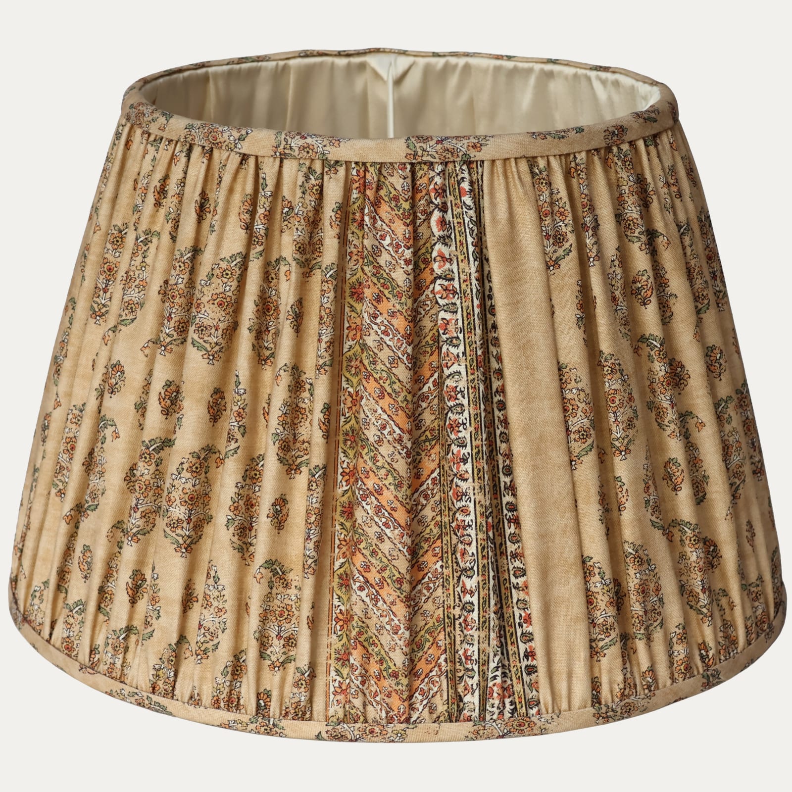 Lisa Fine Amira Desert Sand French Drum Handsewn Lampshade
