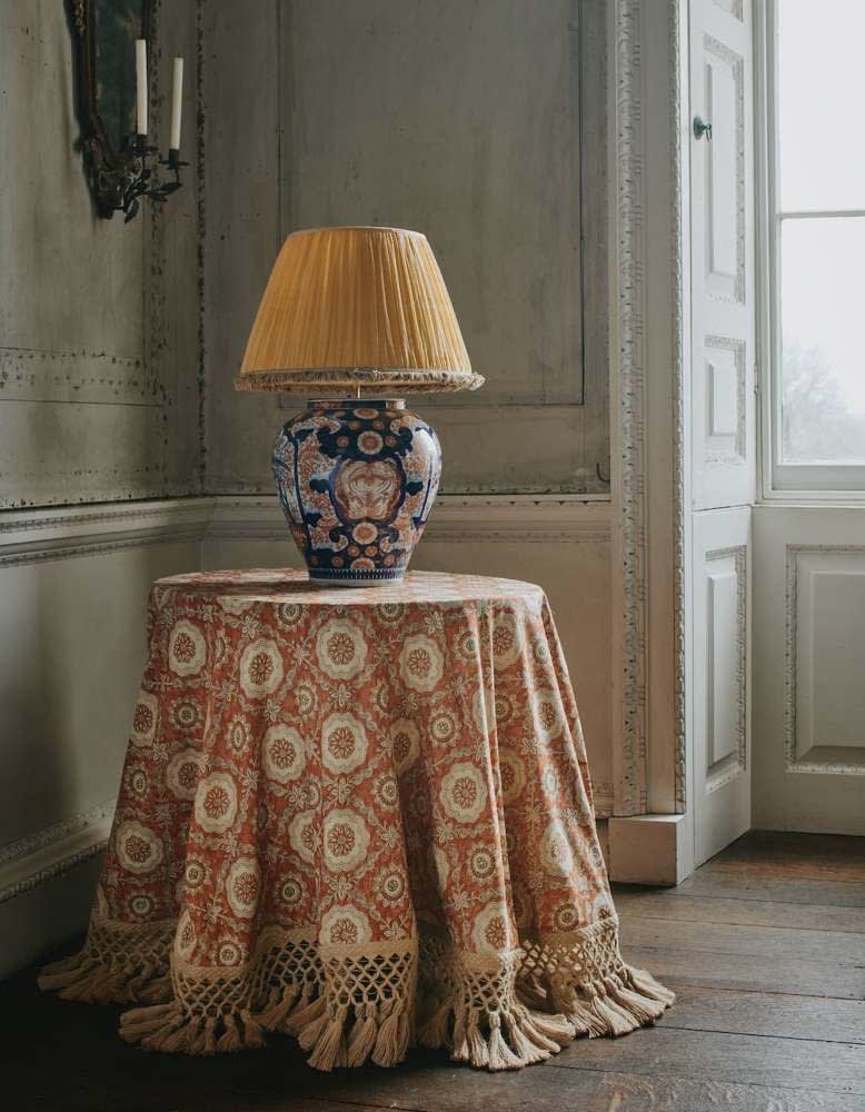 Toledo Henna on Silk Mutka