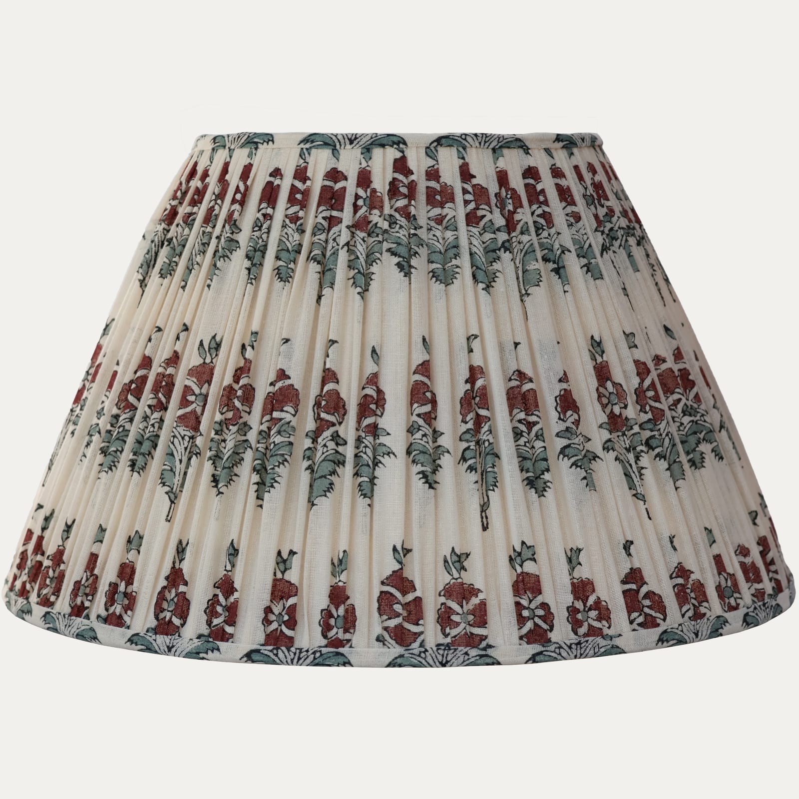 Robert Kime Field Poppy Fabric Lampshade for US Lamps