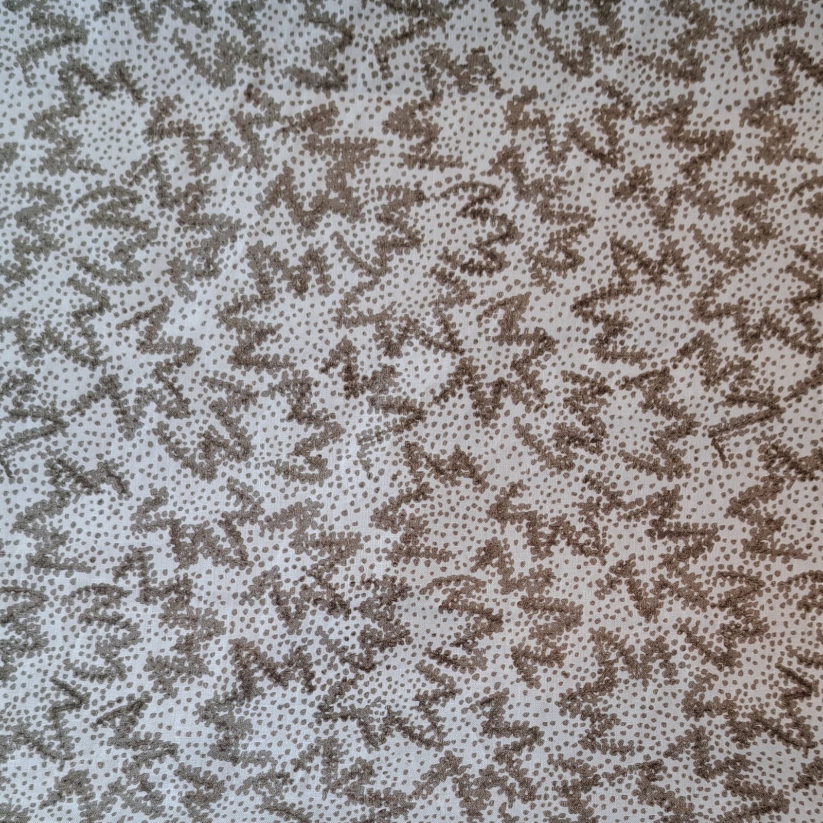 Warner Textile Archive Nathalie Olive Green