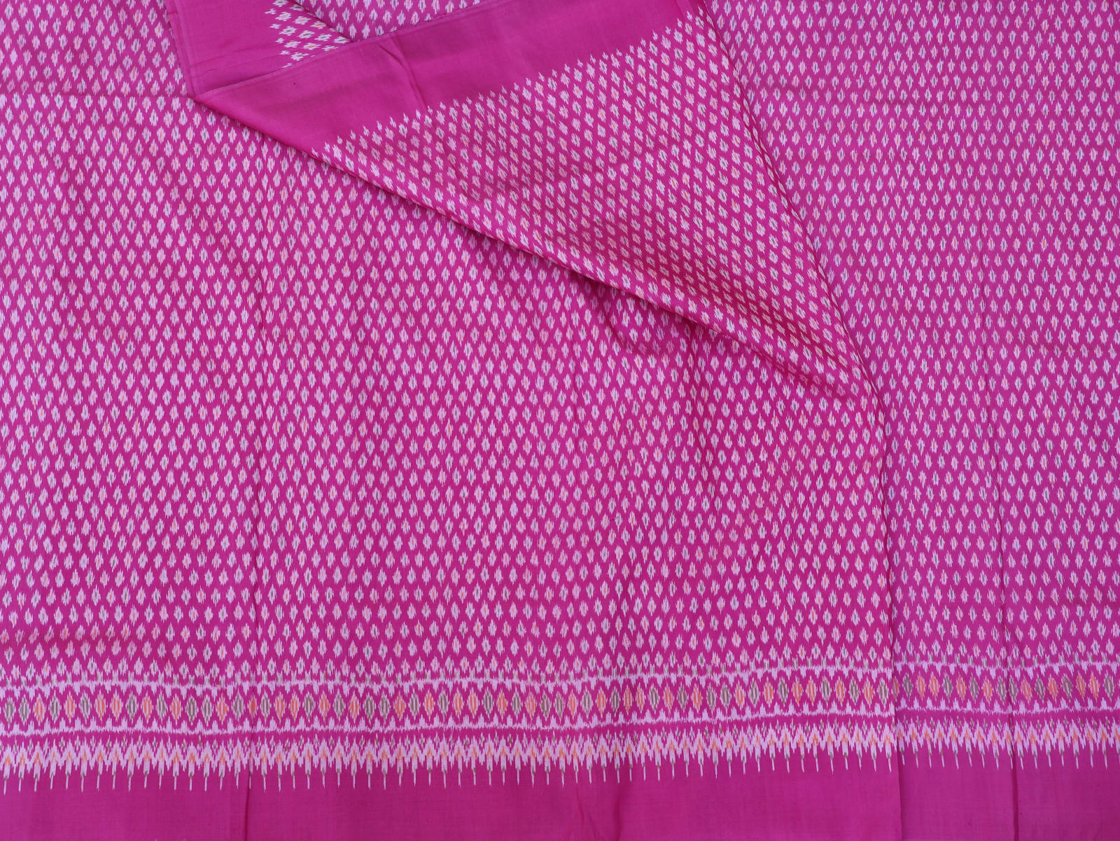 Hand-woven Pink Thai Silk from Isan Region