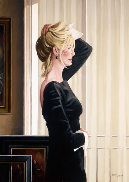 Jack Vettriano Black on Blonde