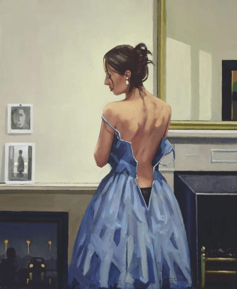 Jack Vettriano The Blue Gown