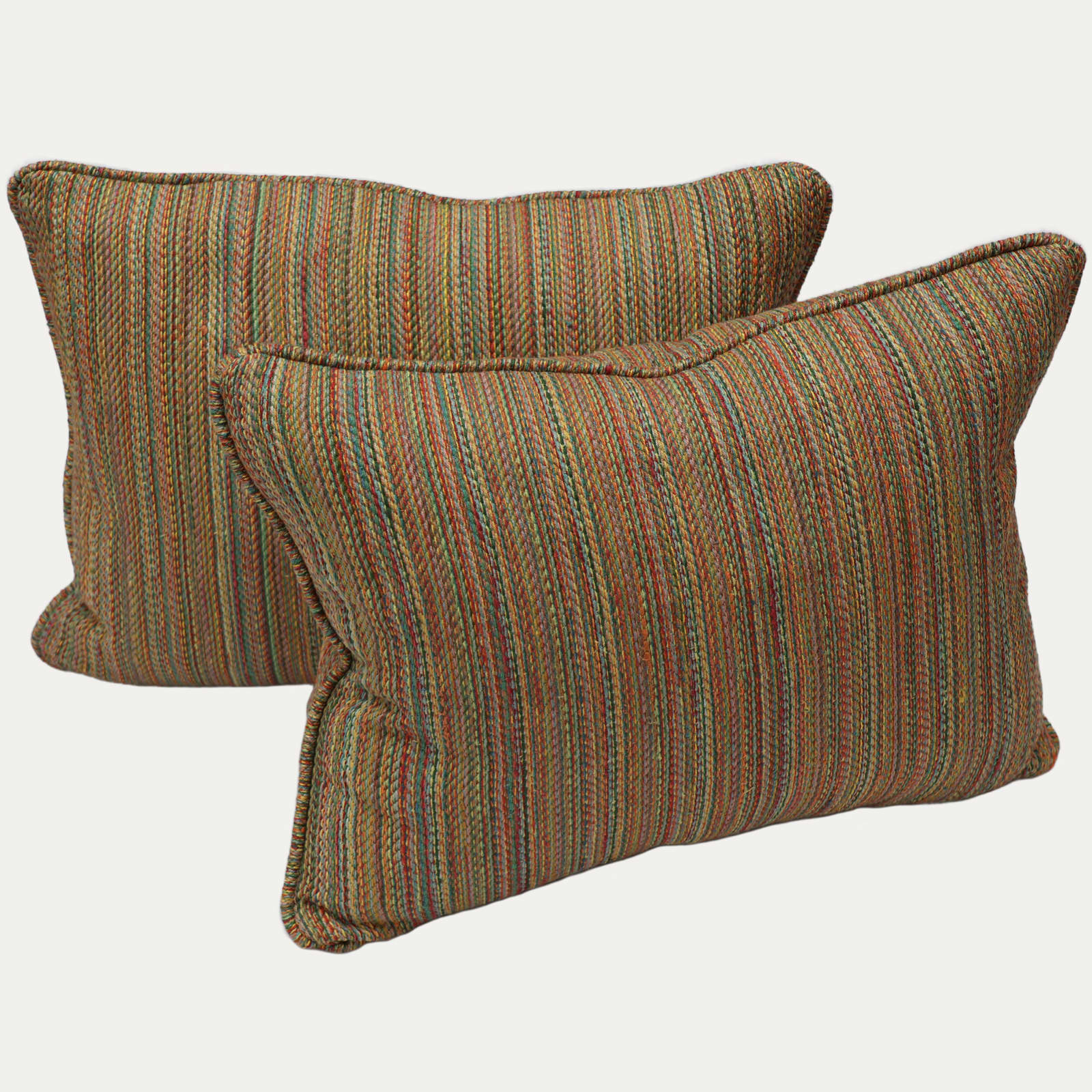 Antico Setificio Fiorentina Spinone Melange Striped Cushion