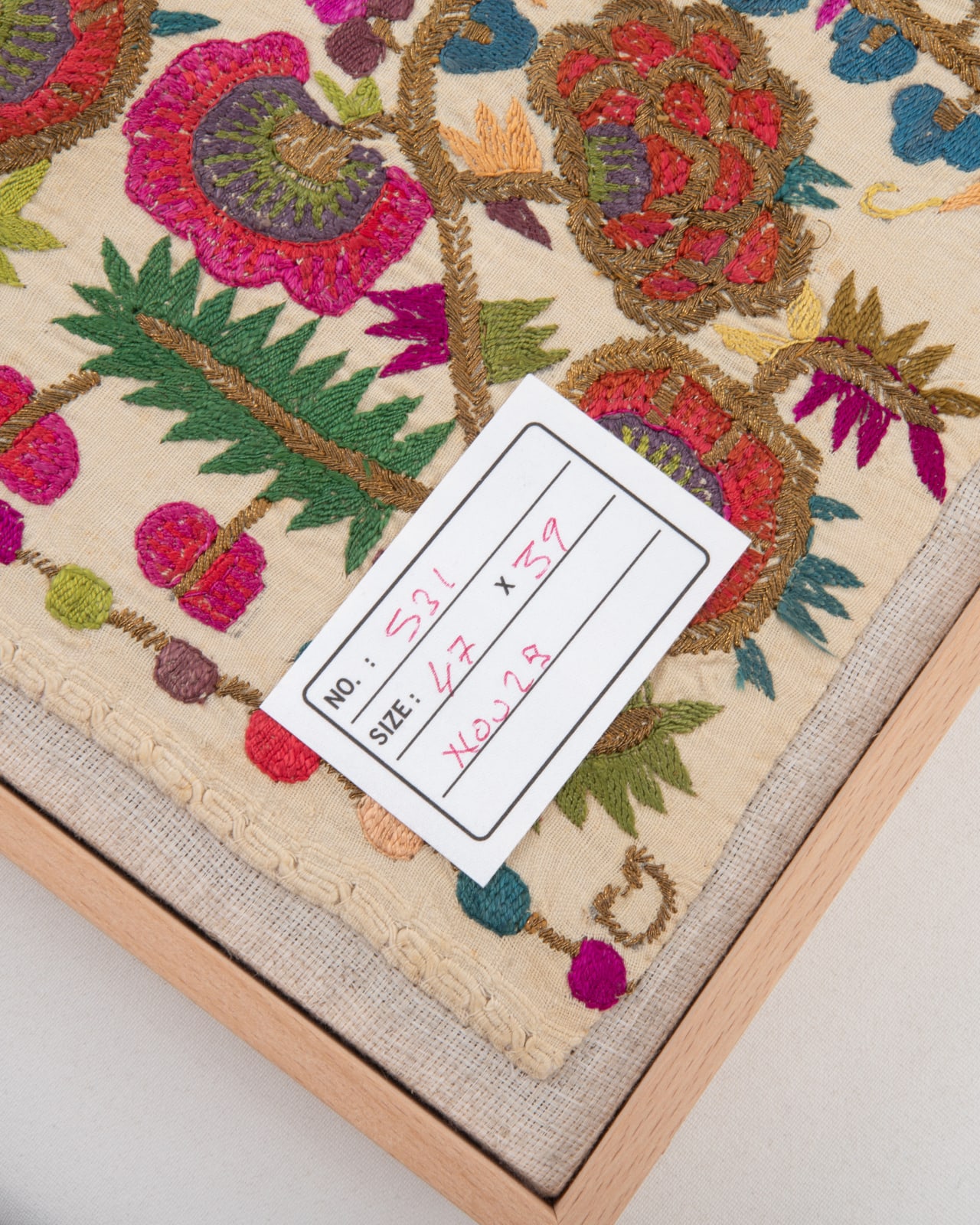 Framed Antique Textile