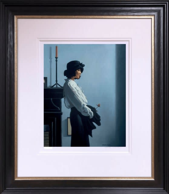 Jack Vettriano Valentine Rose Framed