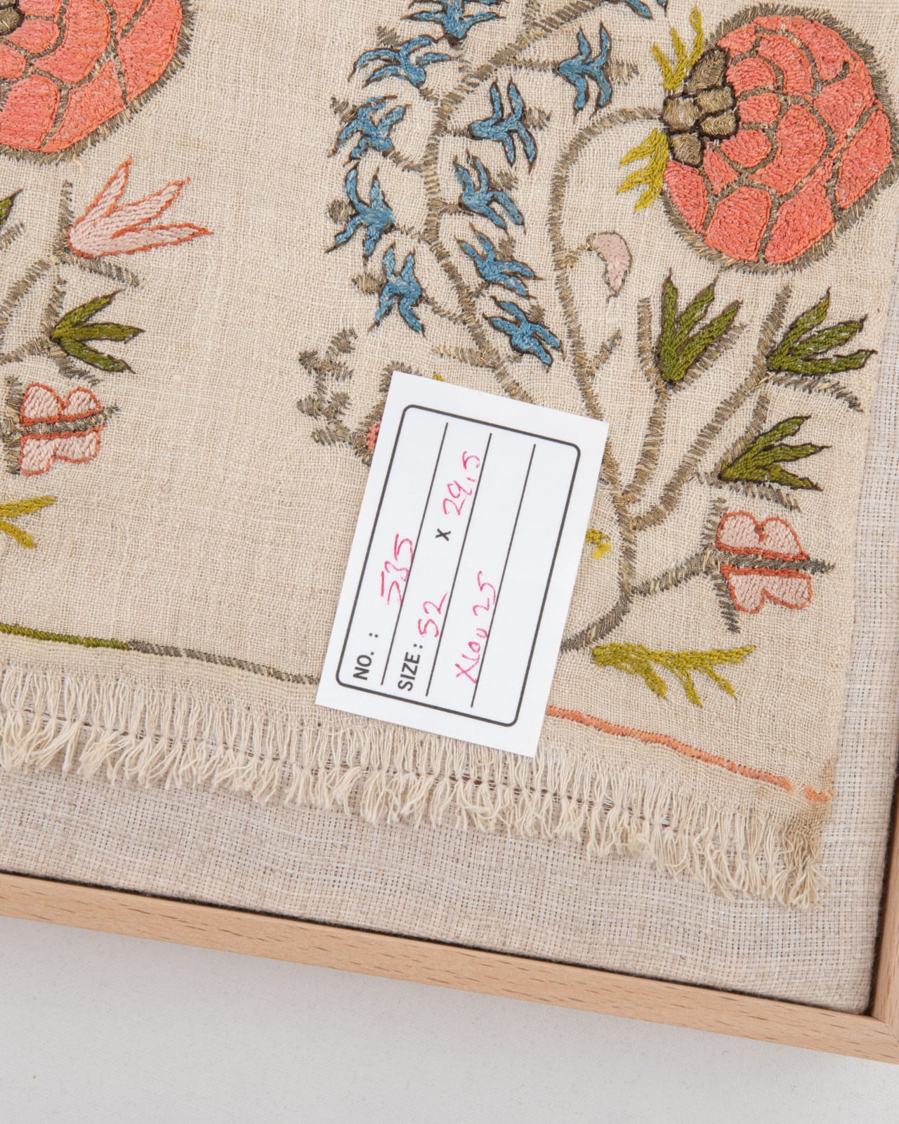 Framed Antique Textile