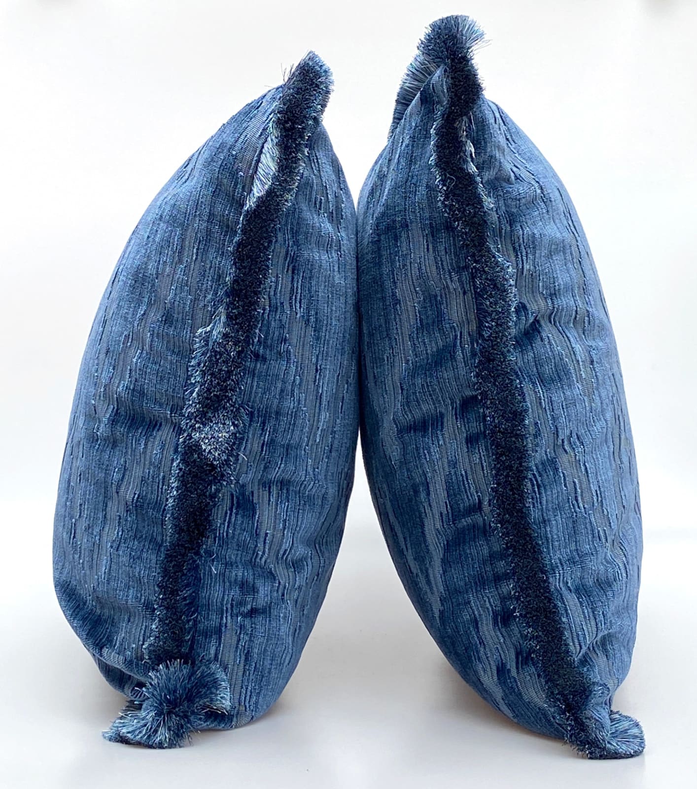 Lee Jofa Holland Flamest Indigo Decorative Cushion handmade by Floren