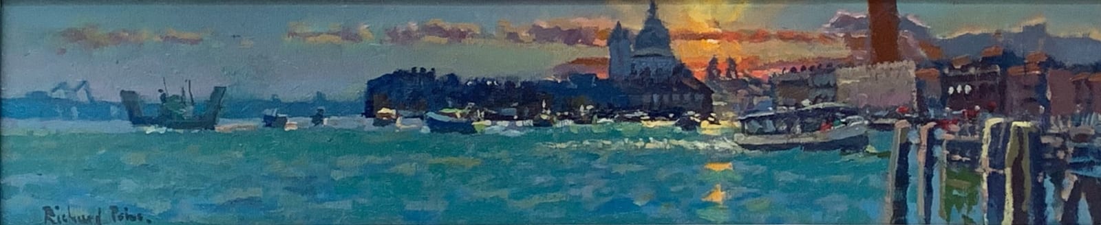 Richard Price Sunset over the Grand Canal
