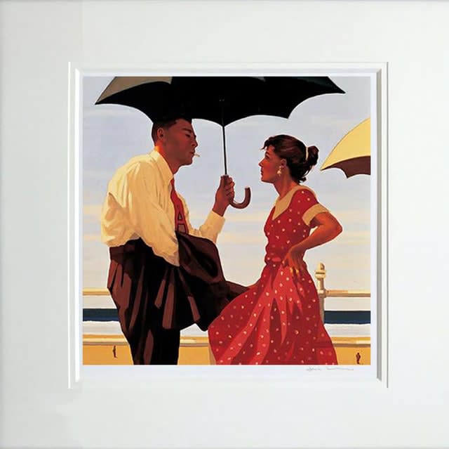 Jack Vettriano Bad Boy Good Girl Mounted