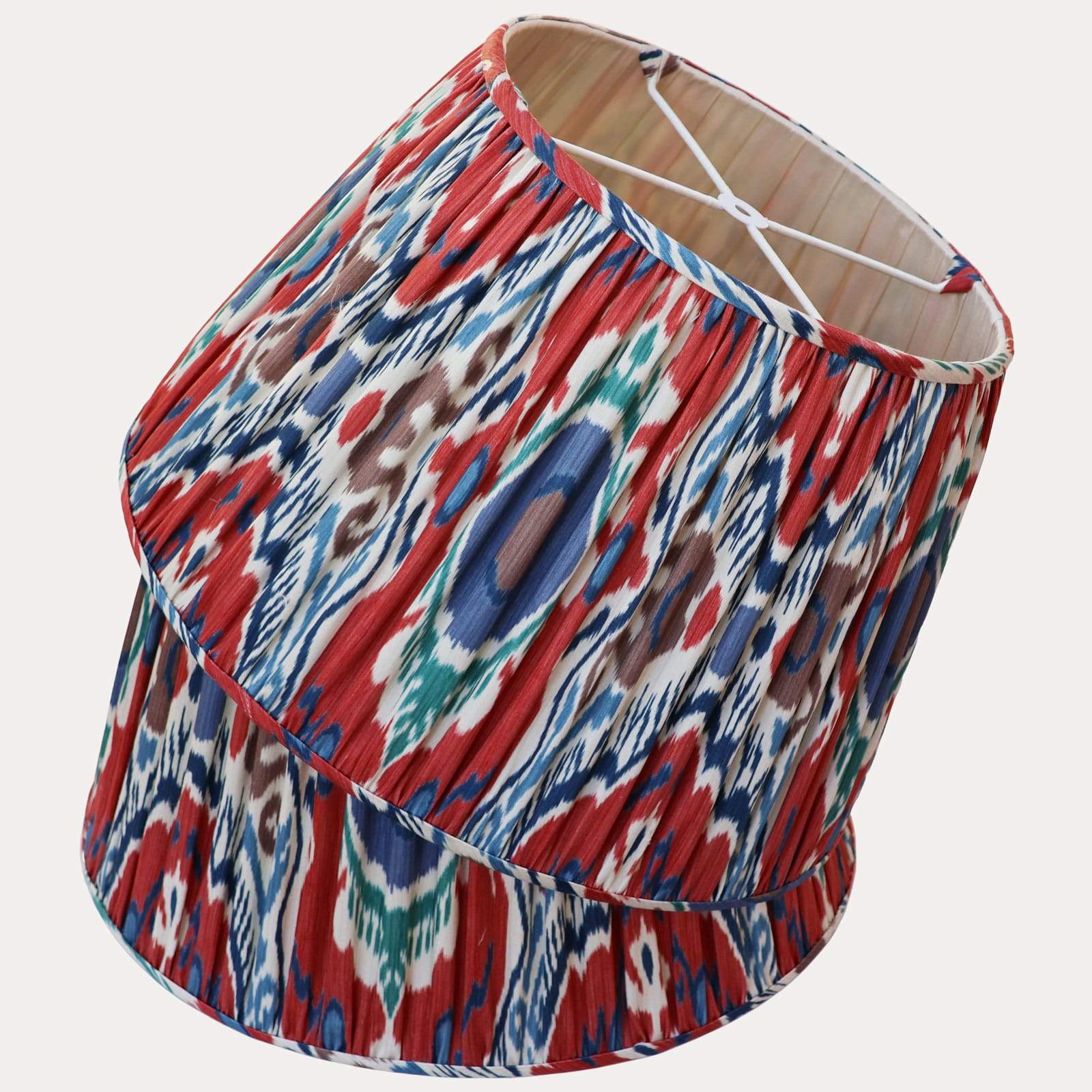 Sanderson Annato Midnight Handsewn Ikat Lampshade