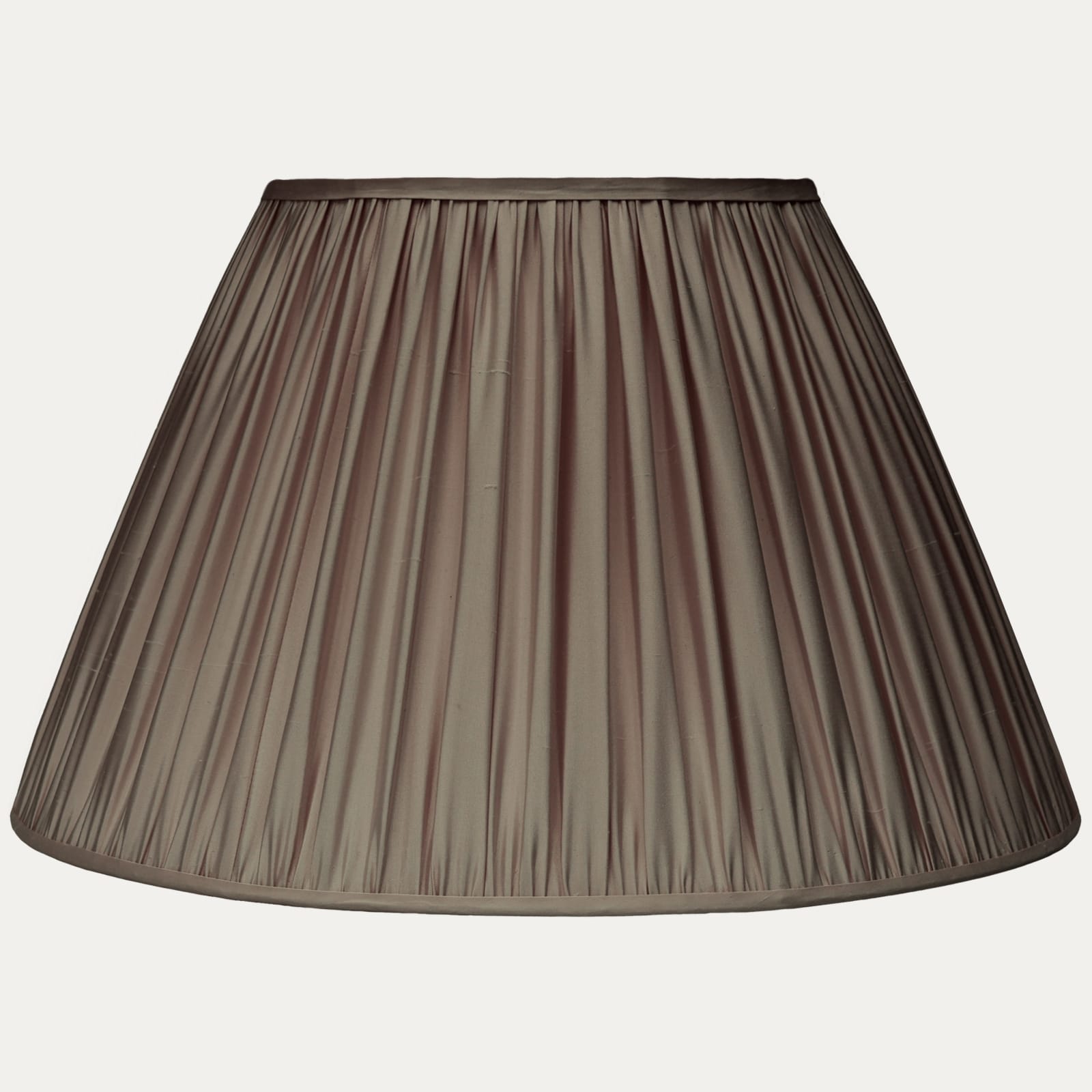 Douppion Brazil Nut Silk Empire Lampshade