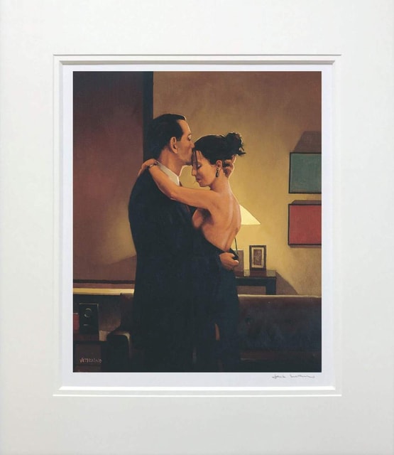 Jack Vettriano Betrayal No Turning Back Mounted