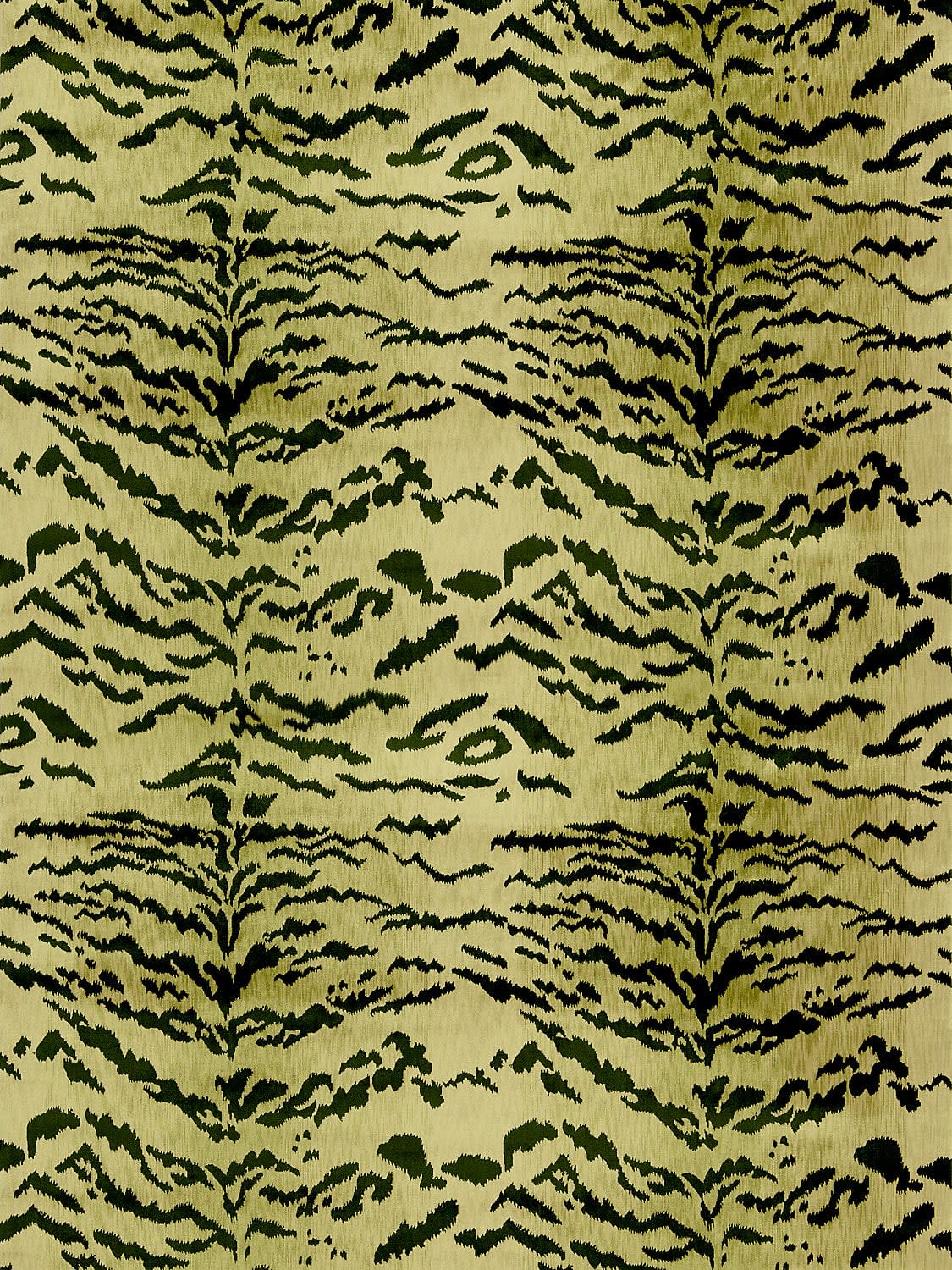 Scalamandre Tiger Lao Hau II Green and Black