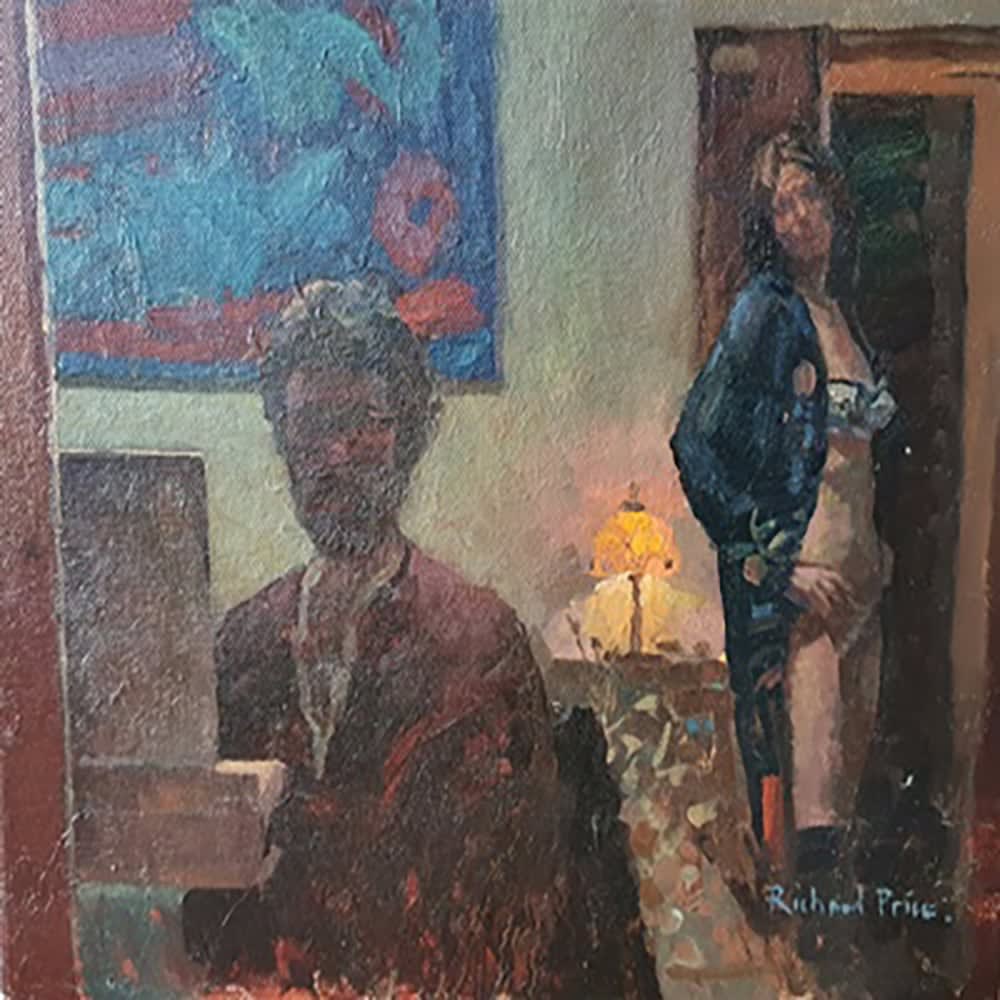 Self Portrait with Model (Muse) Richard Price
