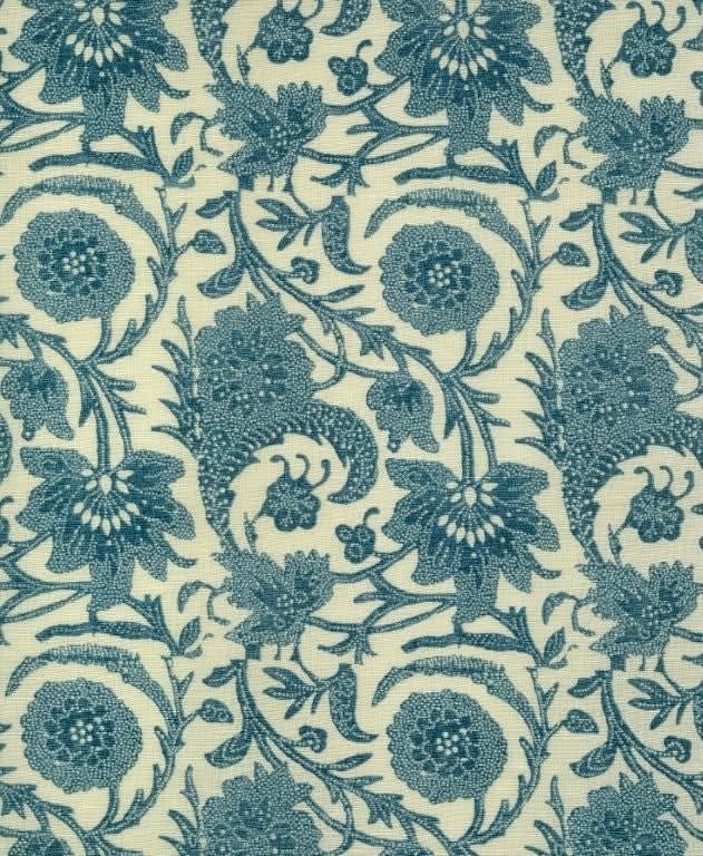 Injigo Lace Bright Blue On Oyster