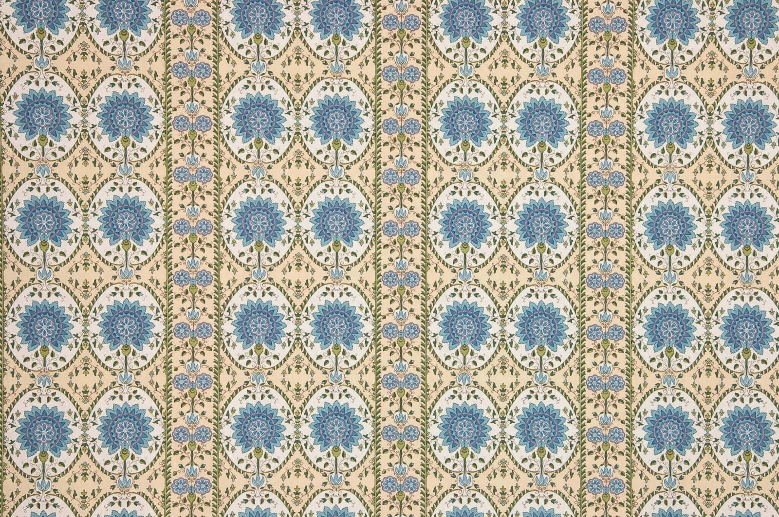 Tajmahal Rayure Bleu Vert