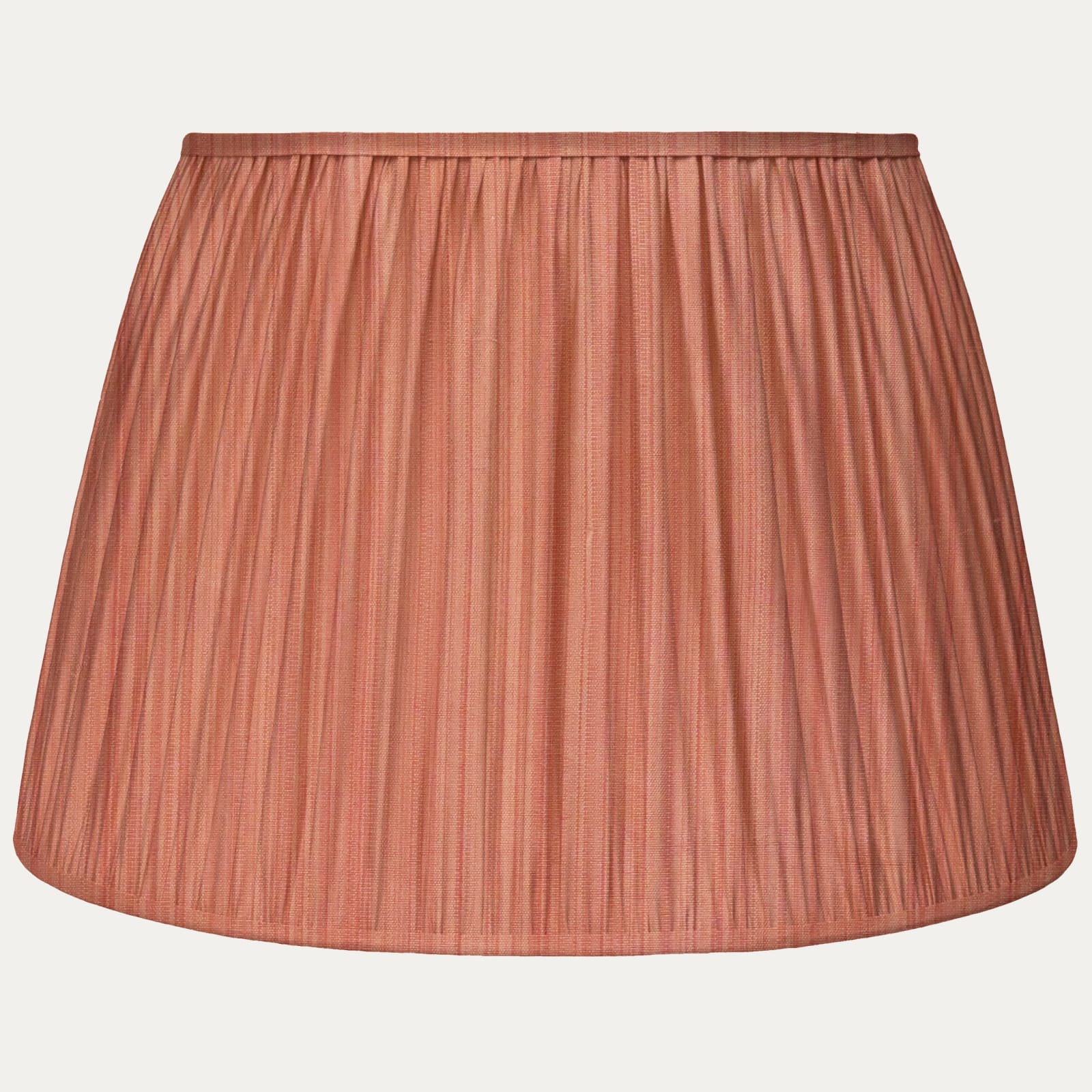 Rose Strie Taffetas Fontanges Silk Pembroke Lampshade